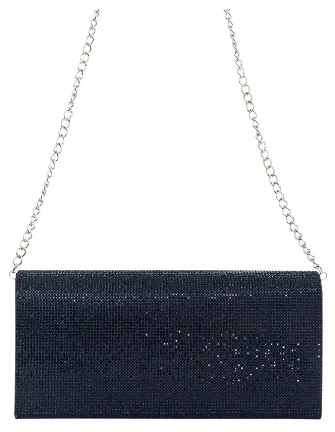 Nina Deva Bags in Navy Crystal