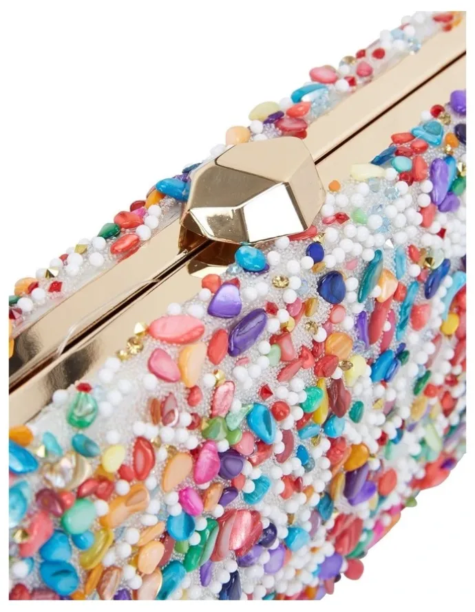 Nina Durango Clutch in Multi