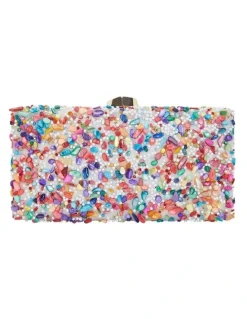 Nina Durango Clutch in Multi