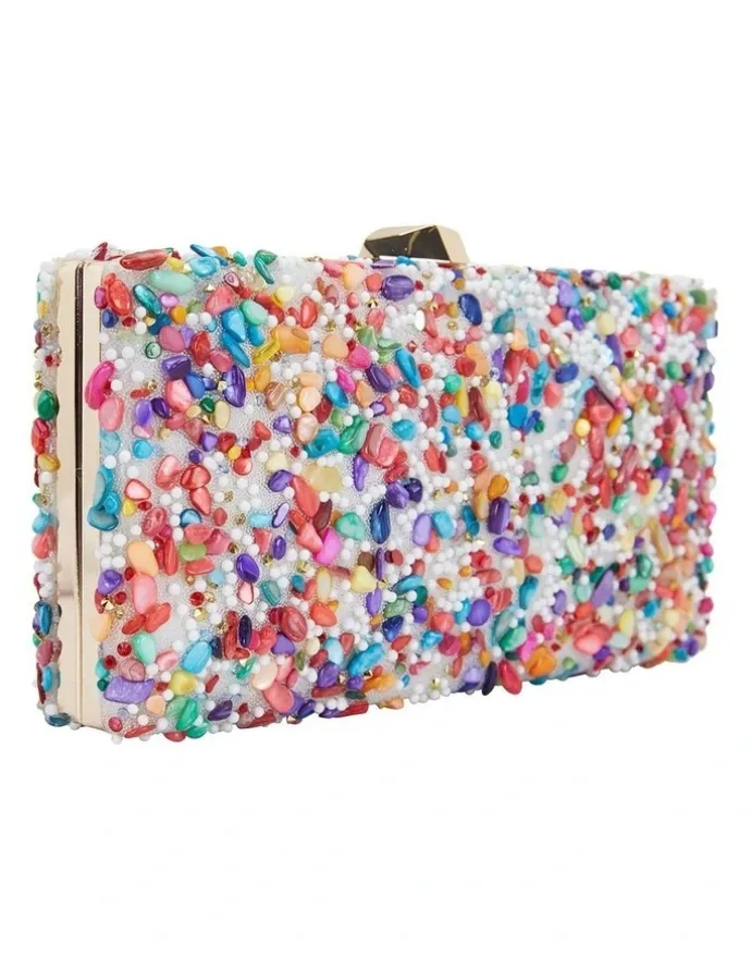 Nina Durango Clutch in Multi