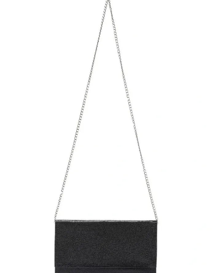 Nina Kimora Crystal Bag In Black