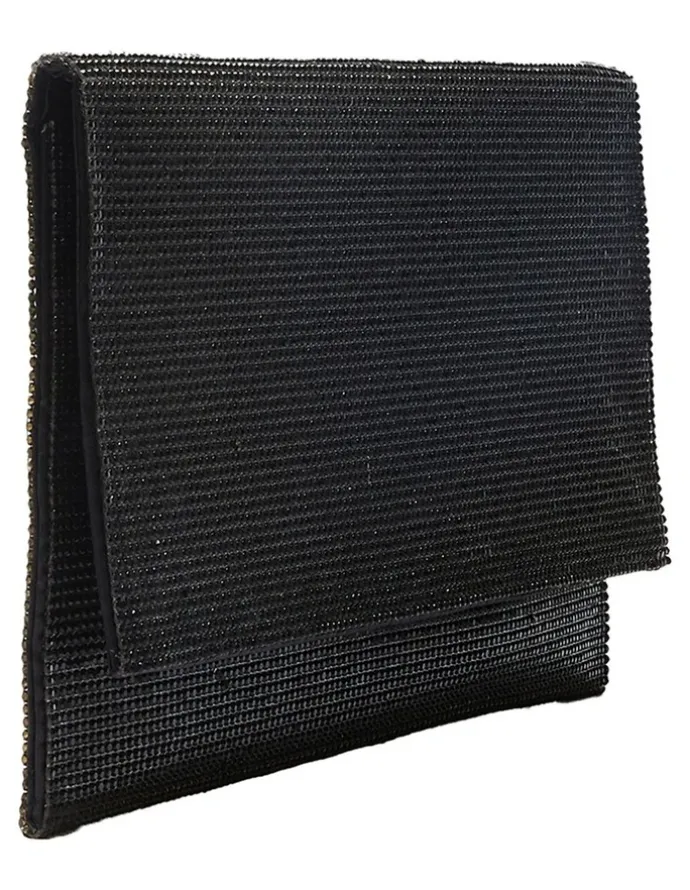 Nina Kimora Crystal Bag In Black
