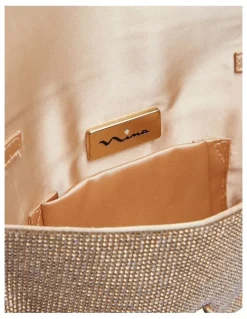 Nina Kimora Gold Crystal Bag