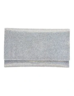 Nina Kimora White Crystal Bag