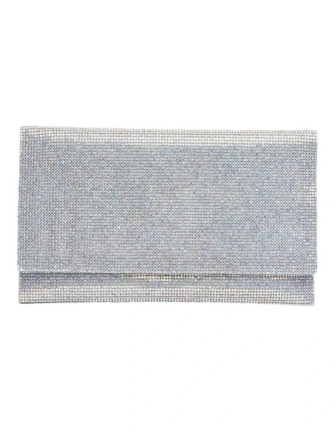 Nina Kimora White Crystal Bag