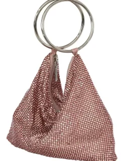 Nina Lia Bag in Pink Mesh