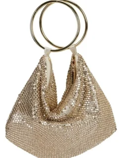 Nina Lia Gold Bag