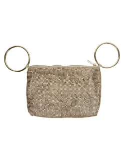 Nina Lia Gold Bag