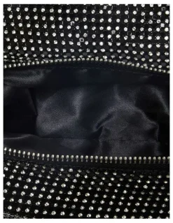 Nina Lia Mesh Bag In Black
