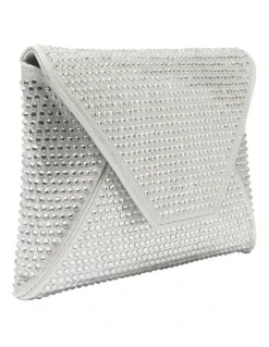 Nina Lorna Bag in Silver Crystal