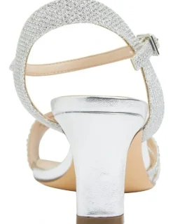 Nina Nelena Sandal in Silver Dreamland