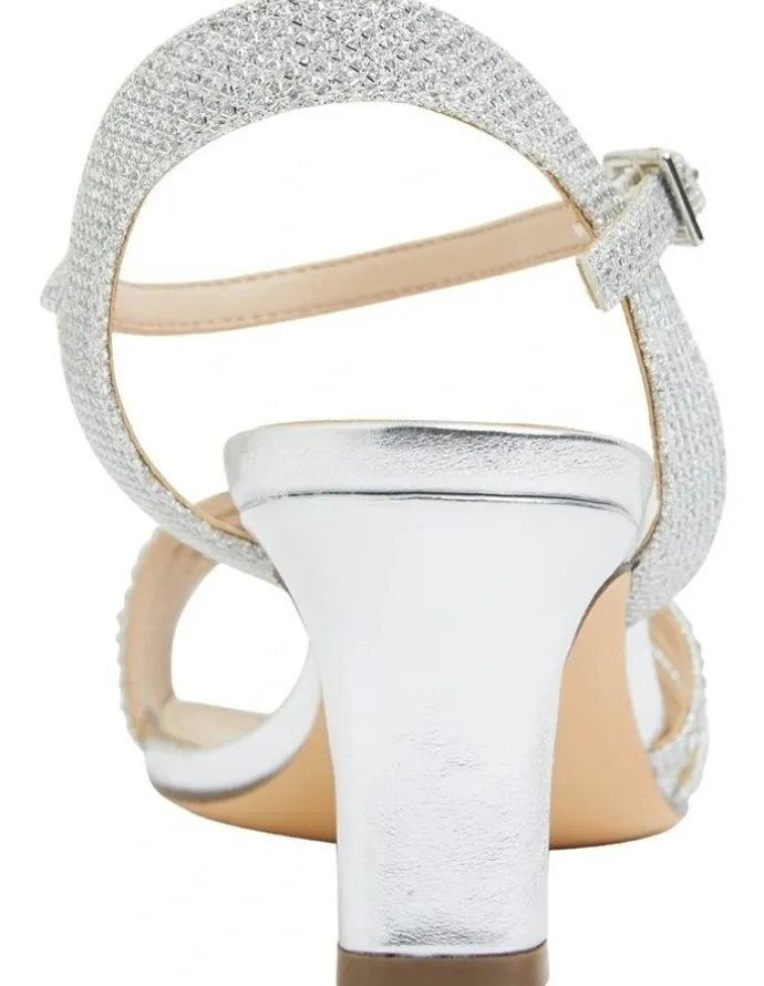 Nina Nelena Sandal in Silver Dreamland