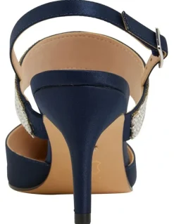 Nina Nina Treena Navy Satin Pump