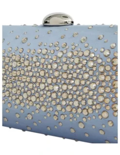 Nina Purity Bags in Icy Blue Crystal