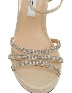 Nina Saralyn Platino Ref Suedette Sandals