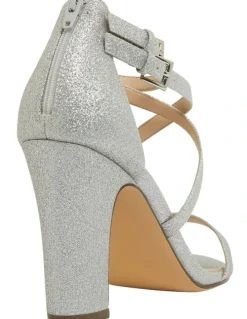 Nina Shari New Silver Sandals