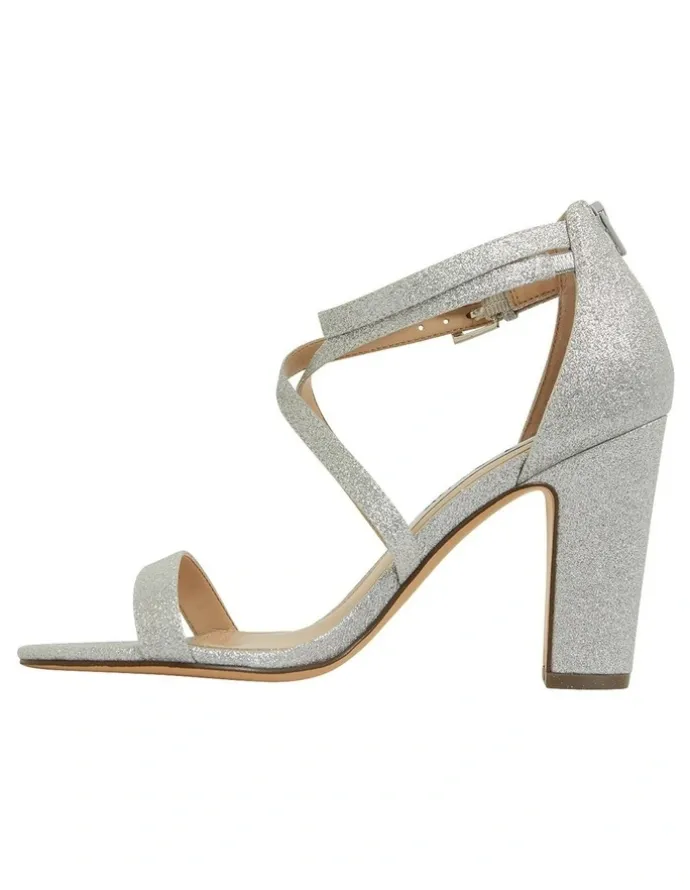 Nina Shari New Silver Sandals