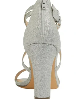 Nina Shari New Silver Sandals