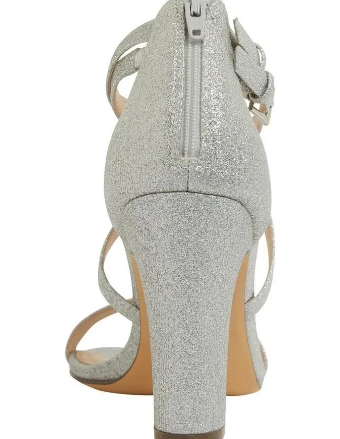 Nina Shari New Silver Sandals