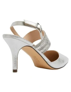 Nina Treena Silver Pump