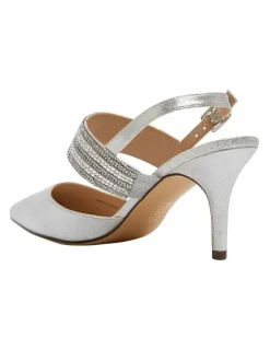 Nina Treena Silver Pump