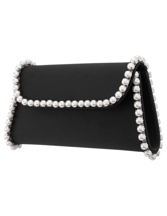 Nina Trysta Bag in Black Pearl