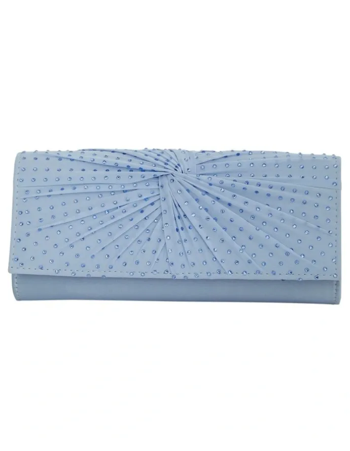 Nina Unique Bags in Icy Blue Crystal