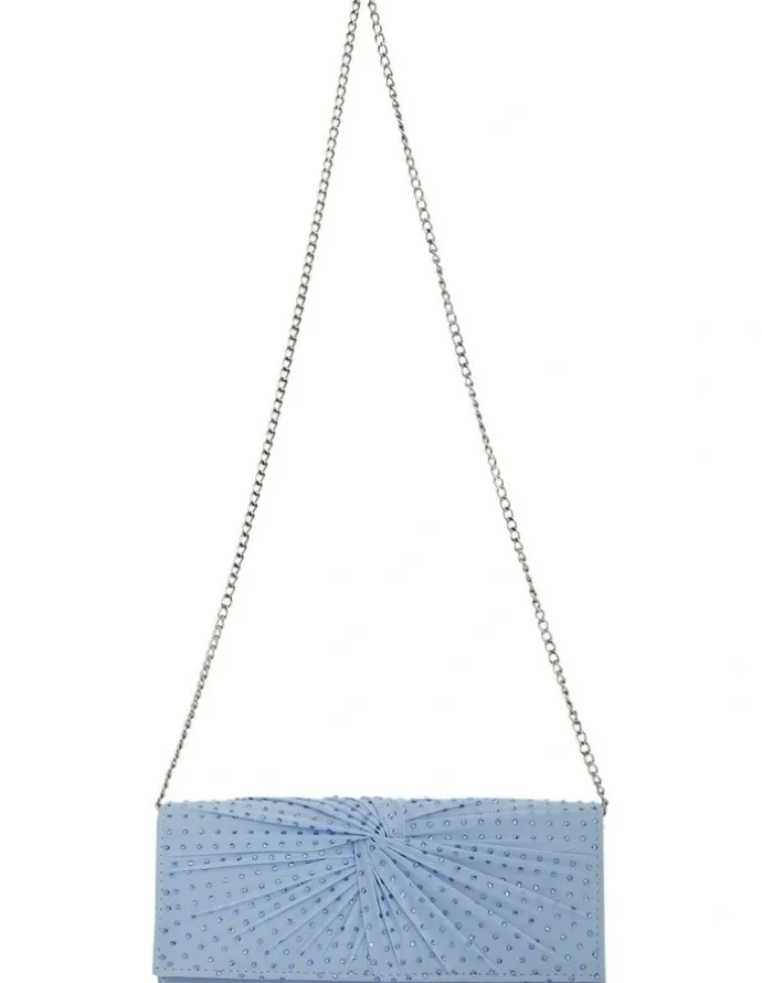 Nina Unique Bags in Icy Blue Crystal