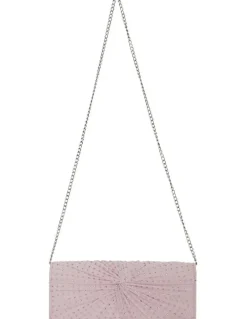 Nina Unique Bags in Icy Pink Crystal
