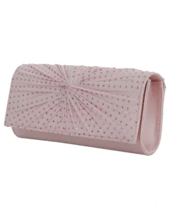 Nina Unique Bags in Icy Pink Crystal