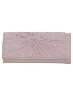 Nina Unique Bags in Icy Pink Crystal
