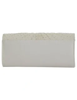 Nina Unique Bags in Ivory Crystal