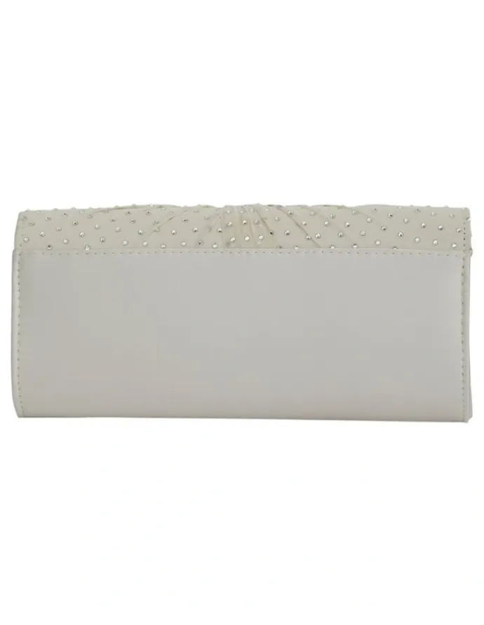 Nina Unique Bags in Ivory Crystal
