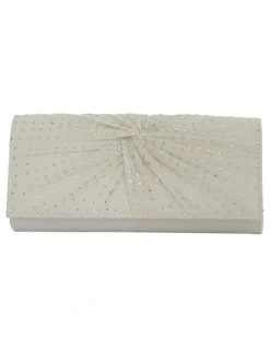 Nina Unique Bags in Ivory Crystal