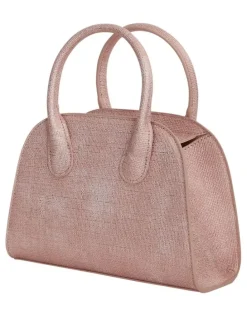 Nina Yorke Bags in Icy Pink Metallic
