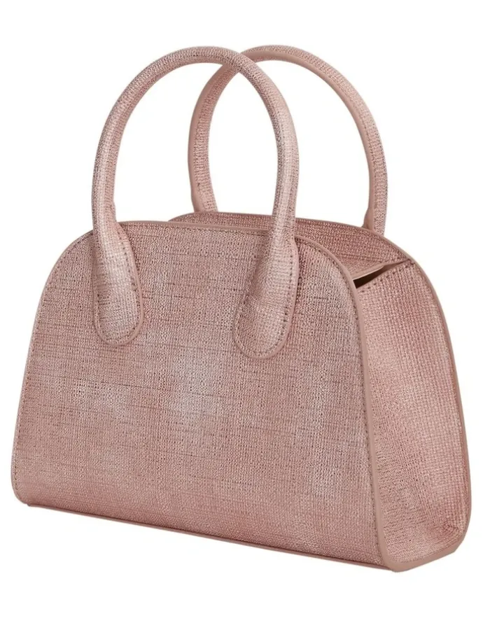 Nina Yorke Bags in Icy Pink Metallic