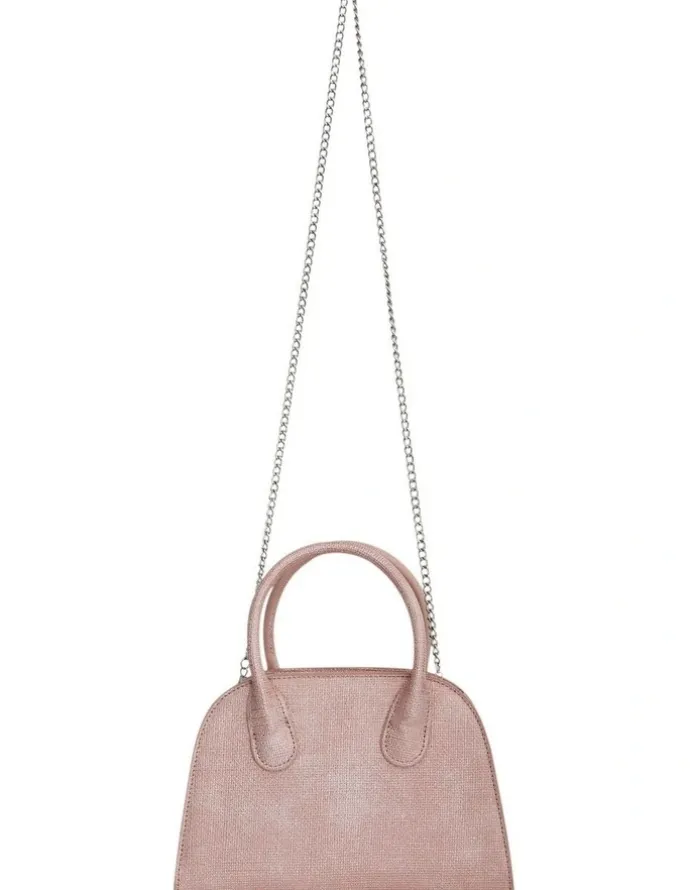 Nina Yorke Bags in Icy Pink Metallic