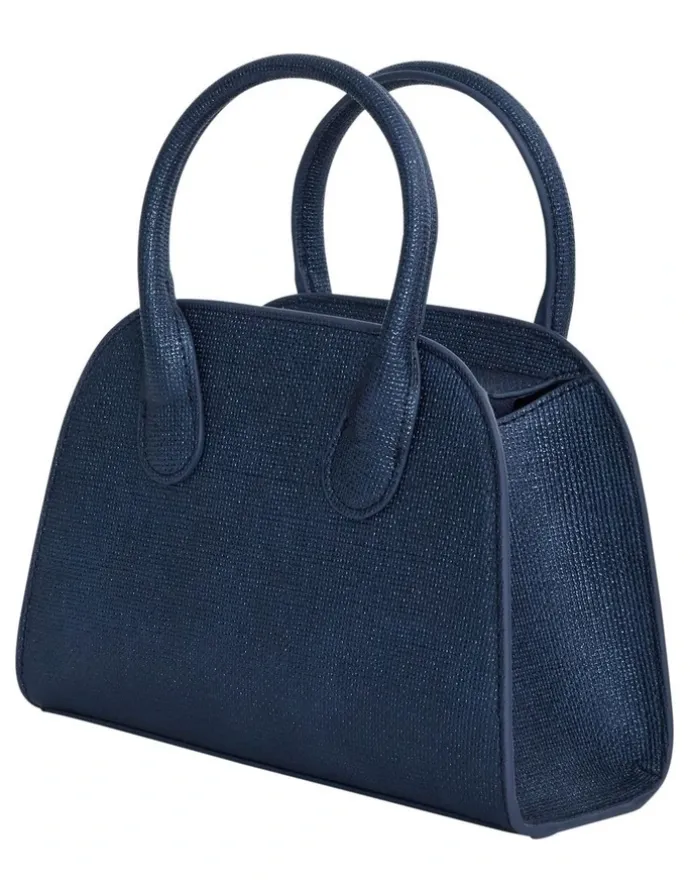 Nina Yorke Bags in Navy Metallic