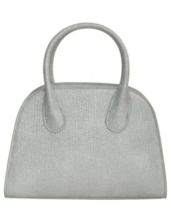 Nina Yorke Bags in Silver Metallic