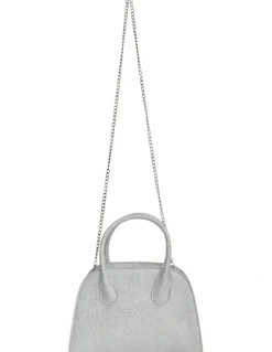 Nina Yorke Bags in Silver Metallic