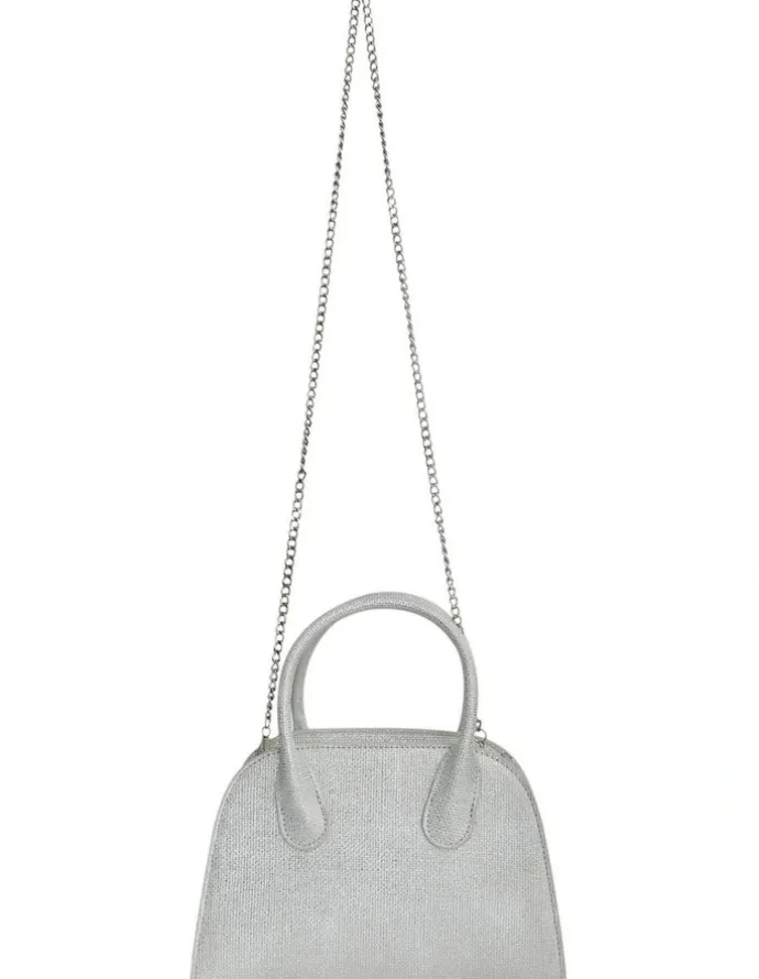 Nina Yorke Bags in Silver Metallic