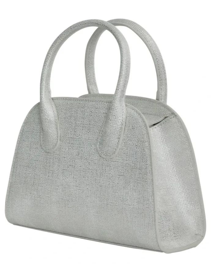 Nina Yorke Bags in Silver Metallic