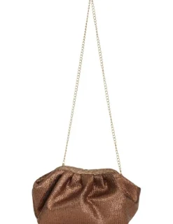 Nina Zayla Bags in Bronze Metallic