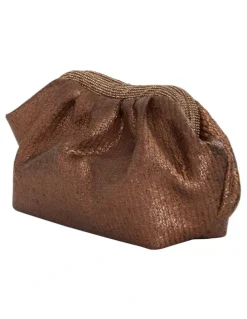 Nina Zayla Bags in Bronze Metallic
