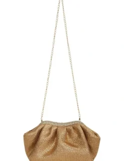 Nina Zayla Bags in Gold Metallic