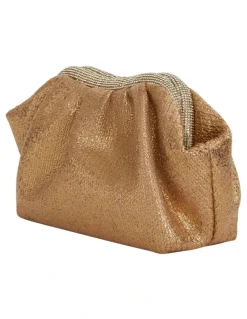 Nina Zayla Bags in Gold Metallic