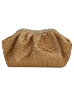 Nina Zayla Bags in Gold Metallic