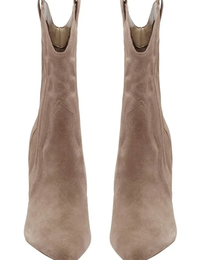 Nine West Alama Boots in Taupe
