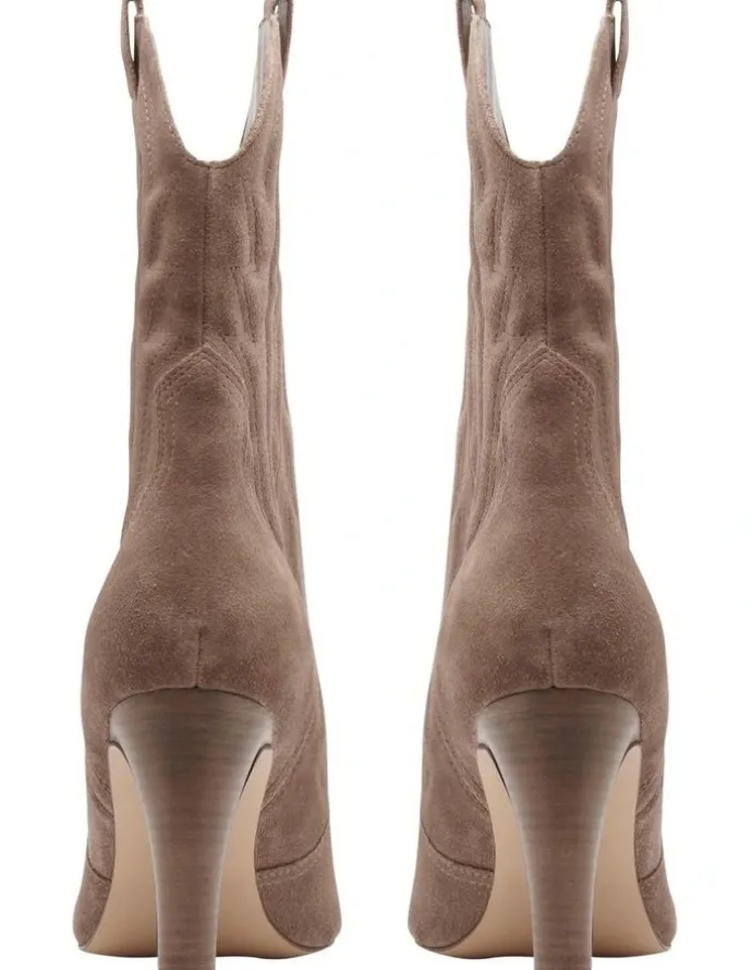 Nine West Alama Boots in Taupe