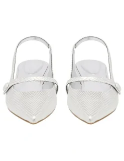 Nine West Althere Flat in Silver